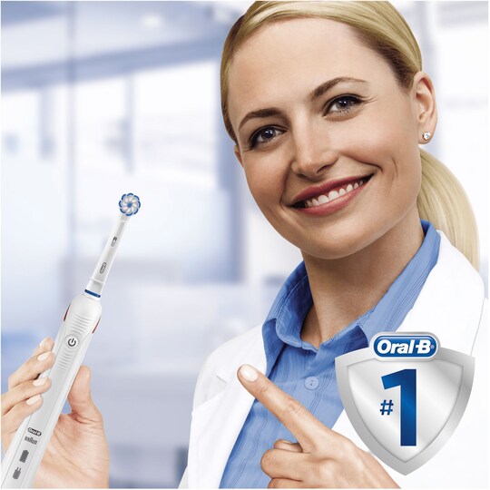 Oral-B Pro 2 elektrisk tandbørste PRO 2900 (sort/hvid) | Elgiganten