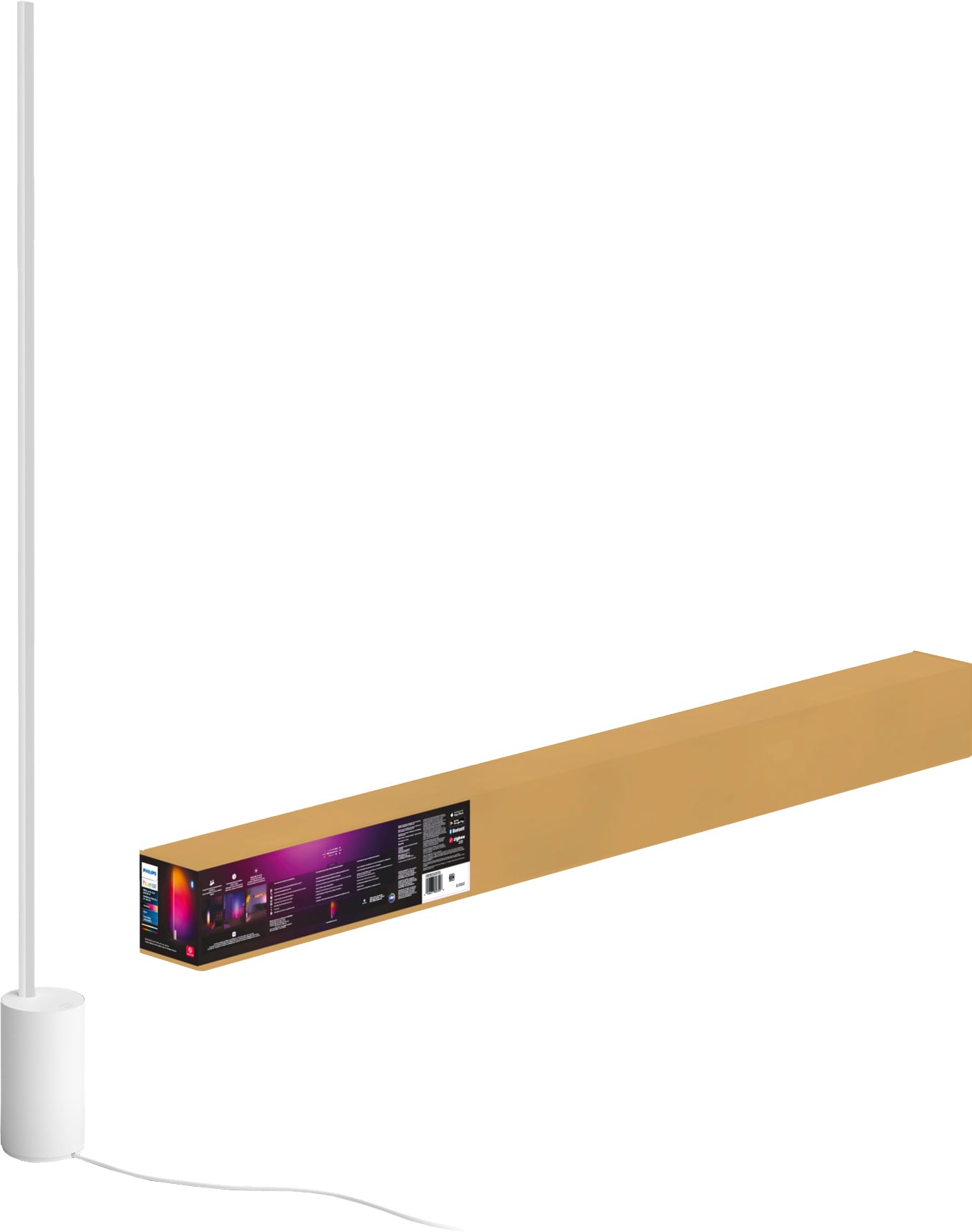 Philips Hue Single gradient gulvlampe 915005987101 (hvid) | Elgiganten