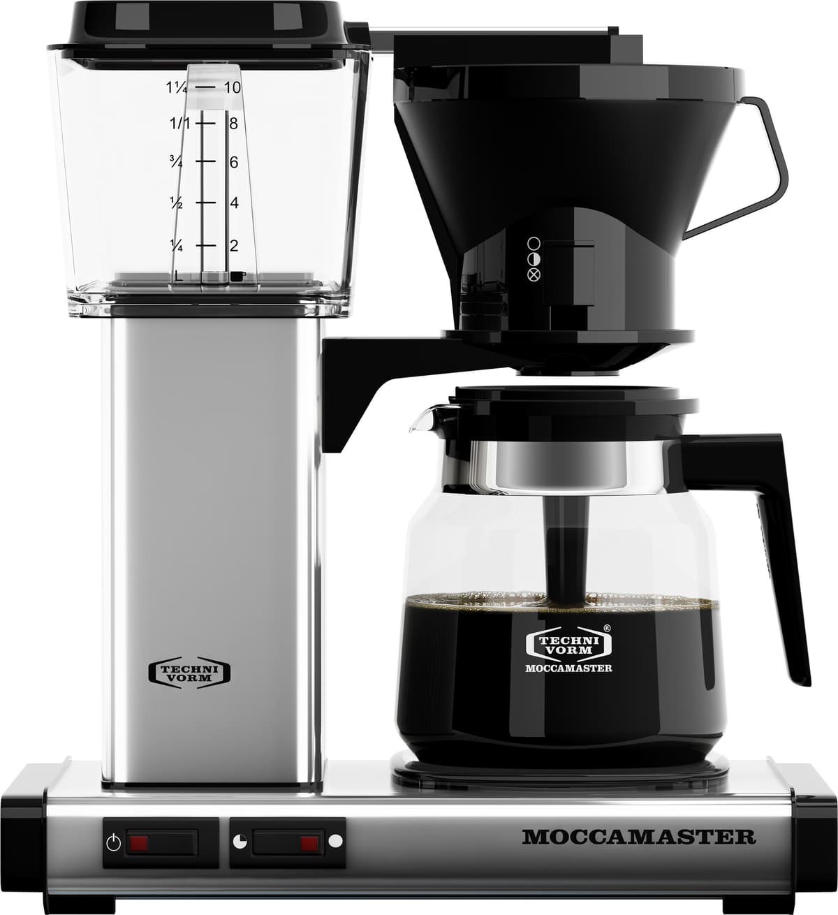 Moccamaster Manual kaffemaskine 53702 (sølv)