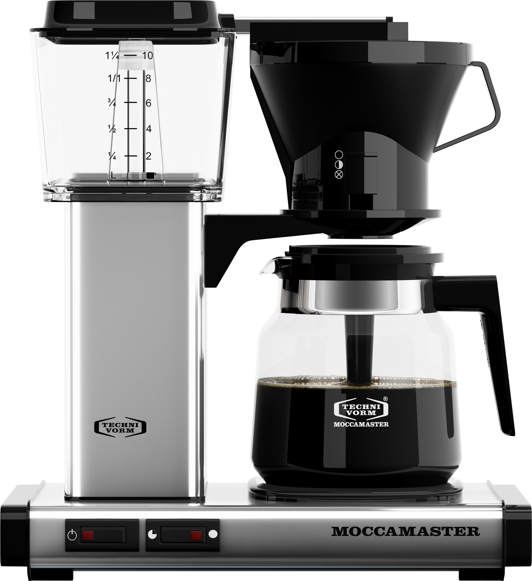 Moccamaster Manual kaffemaskine 53702 (sølv) thumbnail