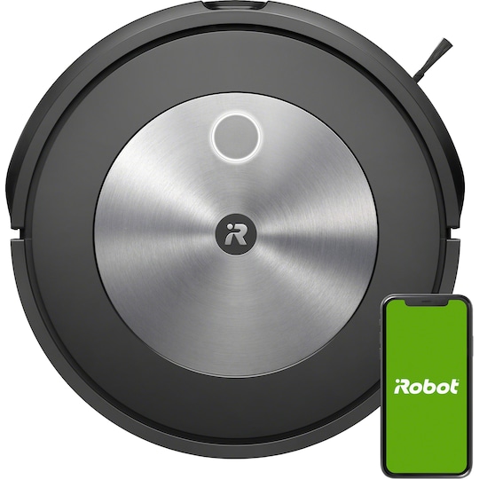 iRobot Roomba J7 robotstøvsuger j715840 (grå) | Elgiganten
