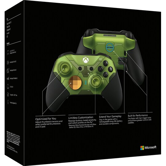 Xbox Elite Halo Infinite controller Series 2 | Elgiganten