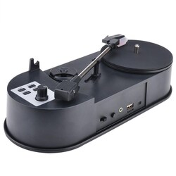 EZCAP 33/45RPM pladespillerafspiller MP3-konverter Gem vinylmusikplader