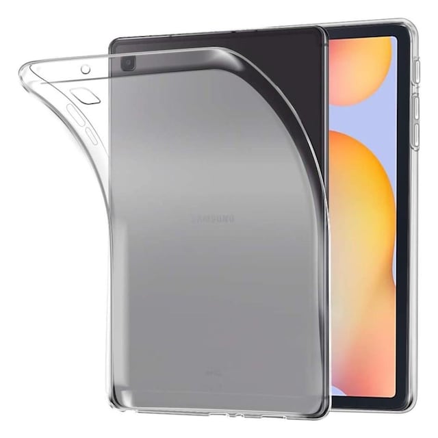 Frostet TPU Tablet Taske til Samsung Galaxy Tab S6 Lite - Gennemsigtig