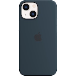 iPhone 13 Mini silikonecover med MagSafe (abyss blue)