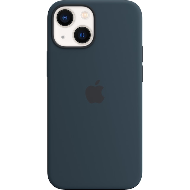 iPhone 13 Mini silikonecover med MagSafe (abyss blue)