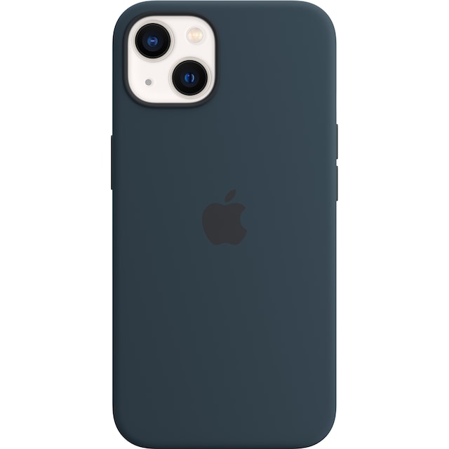 iPhone 13 silikonecover med MagSafe (abyss blue)