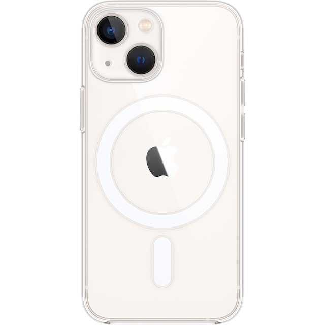 iPhone 13 Mini gennemsigtigt cover med MagSafe