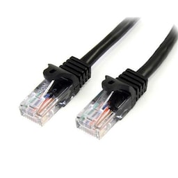 StarTech.com 45PAT10MBK, 10 m, Cat5e, U/UTP (UTP), RJ-45, RJ-45