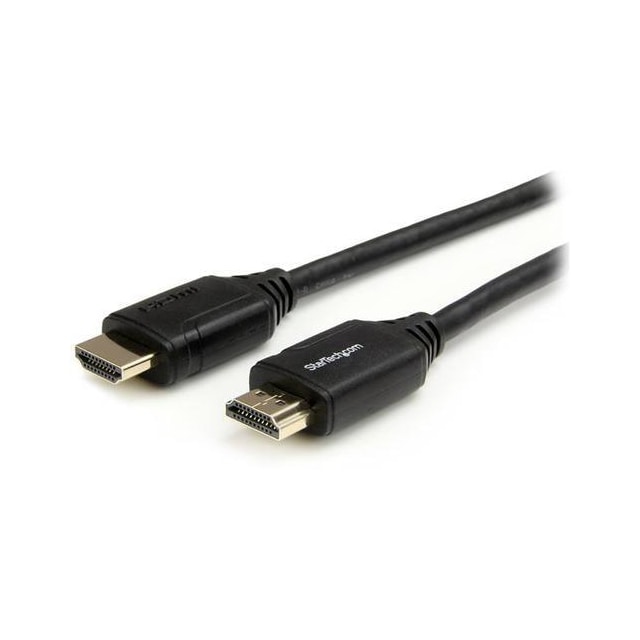 StarTech.com HDMM1MP, 1 m, HDMI Type A (Standard), HDMI Type A (Standard), 3840 x 2160 pixel, Sort