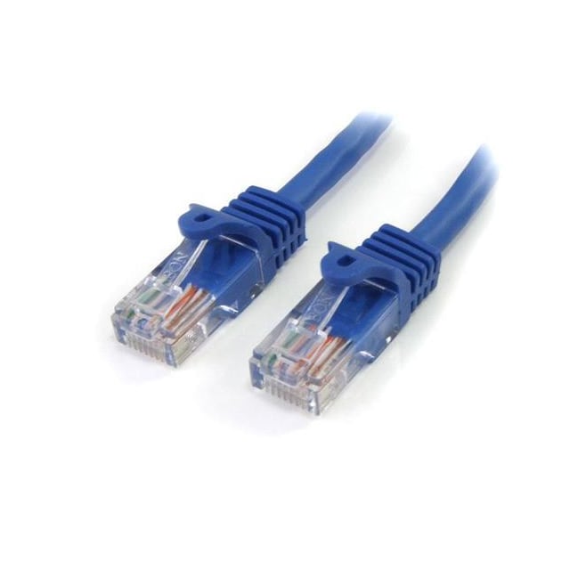 StarTech.com 45PAT5MBL, 5 m, Cat5e, U/UTP (UTP), RJ-45, RJ-45