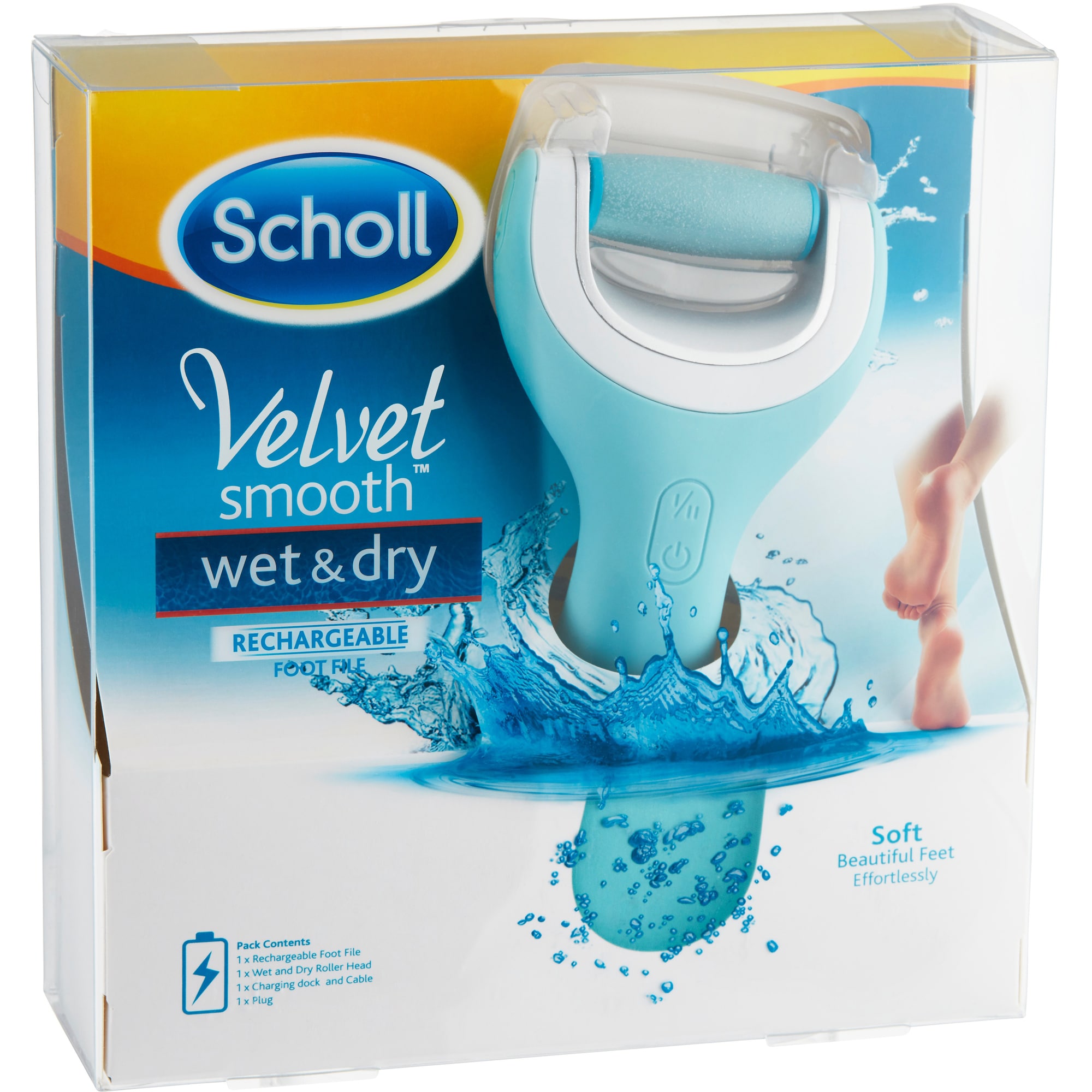 Scholl Velvet Smooth Pedi Wet&Dry fodfil - Manicure og pedicure ...