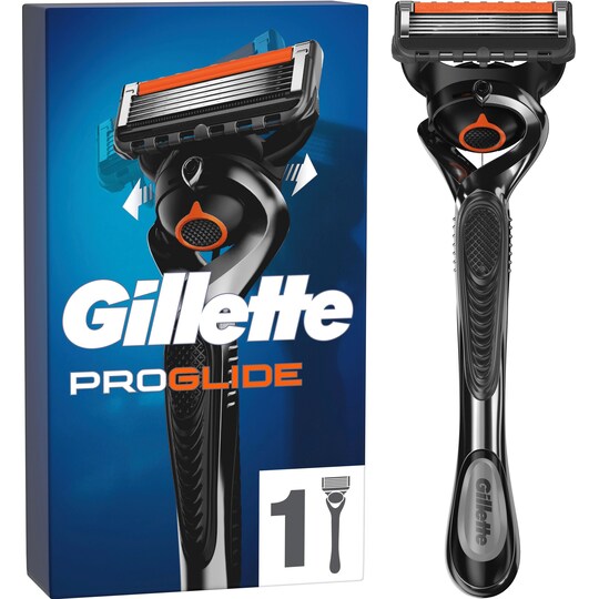 Gillette ProGlide barbermaskine til mænd 596775 (sort/sølv) | Elgiganten