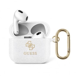 Guess AirPods 3 Cover Glitter Case Transparent