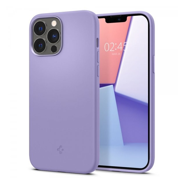 Spigen iPhone 13 Pro Max Cover Silicone Fit Iris Purple