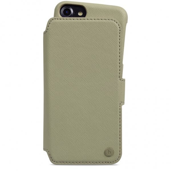 holdit iPhone 6/6S/7/8/SE Etui Wallet Case Magnet Khaki Green | Elgiganten
