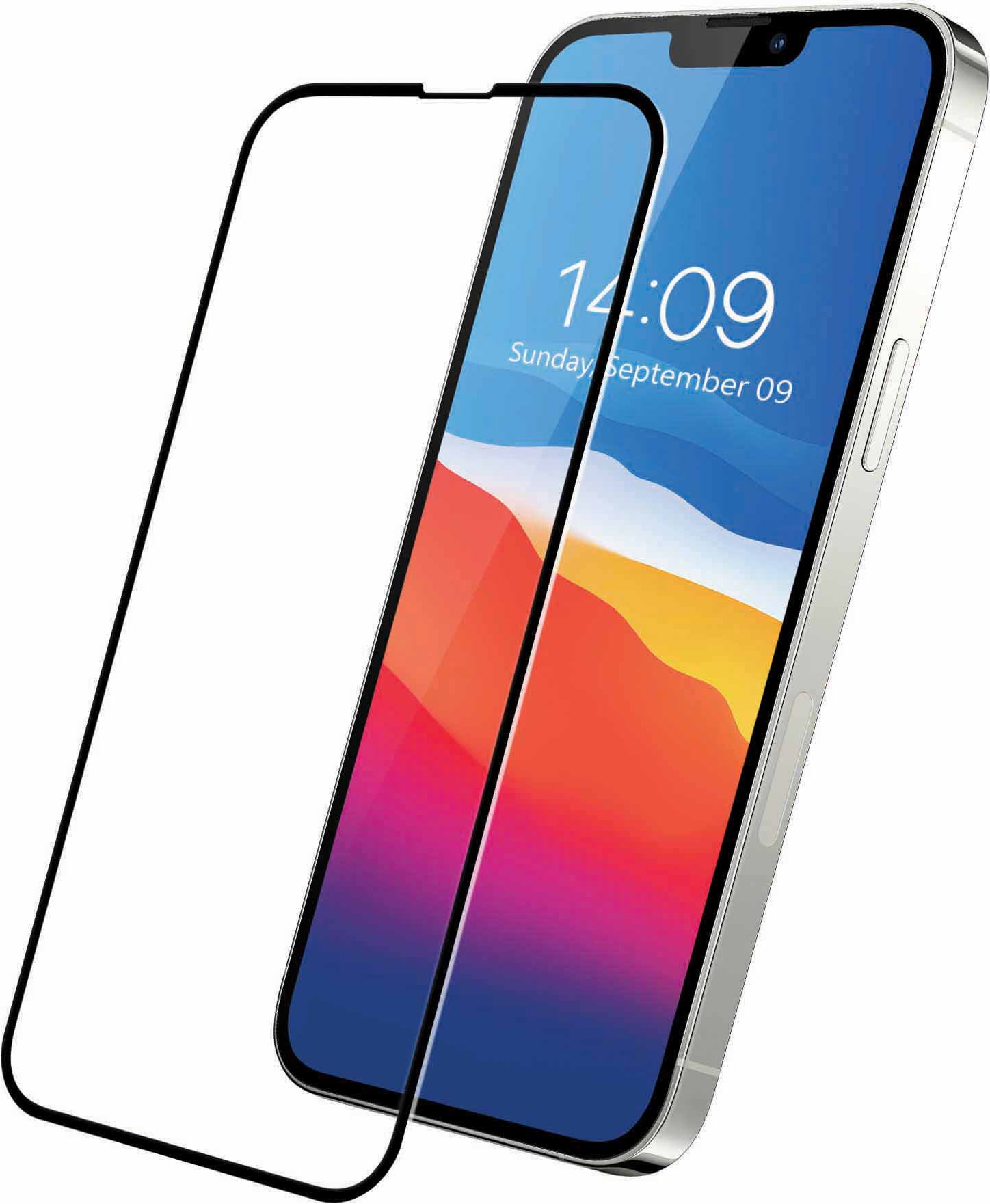 Sandstrøm buet skærmbeskytter i glas til iPhone 13 Mini | Elgiganten
