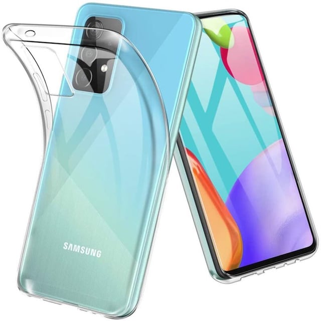 Silikone cover gennemsigtig Samsung Galaxy A52s 5G