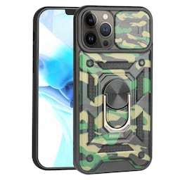 Camo Cover 3i1 Apple iPhone 13 Pro  - grøn