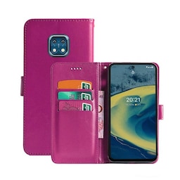 Wallet Cover 3-kort Nokia XR20  - lyserød