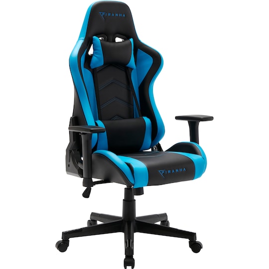 Piranha Attack V2 gaming stol (blå) | Elgiganten