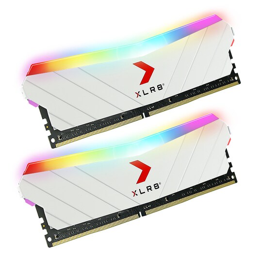 PNY 16GB (2x8GB) XLR8 Gaming EPIC-X RGB™ DDR4 3600MHz Desktop Memory White  Edition | Elgiganten