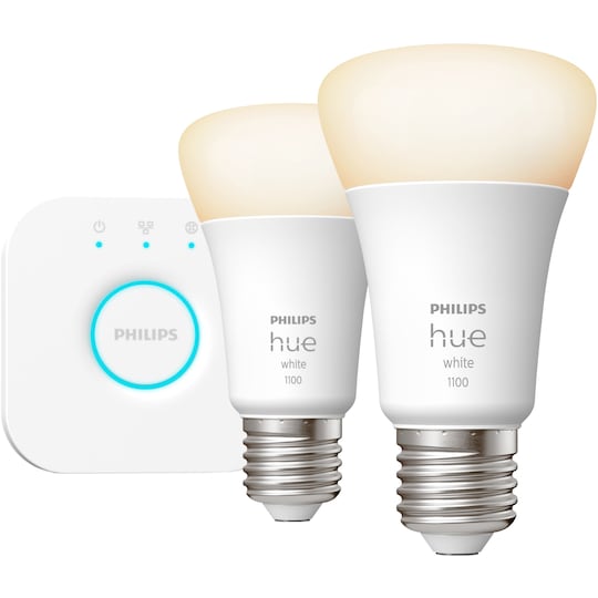 Philips Hue W 9,5W A60 E27 (2-pak)