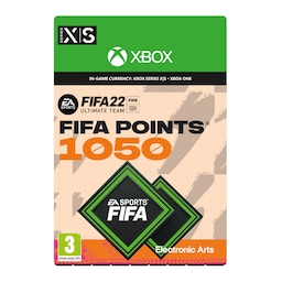 FIFA 22 FUT 1050 Ultimate Team Points - Xbox