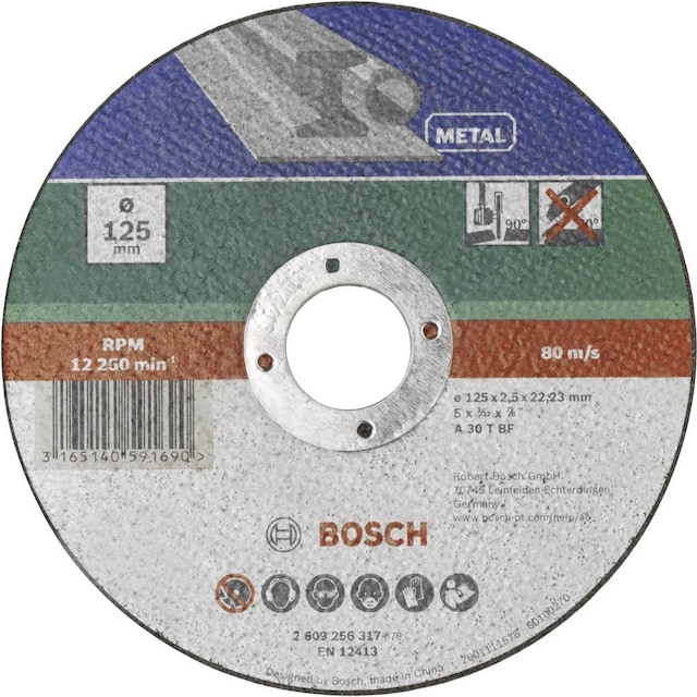 Bosch Accessories A 30 S BF 2609256317 Skæreskive lige