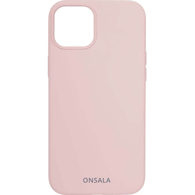 Onsala iPhone 13 silikonecover (sand pink)