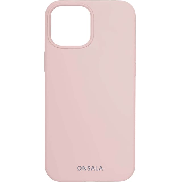 Onsala iPhone 13 Mini silikonecover (sand pink)