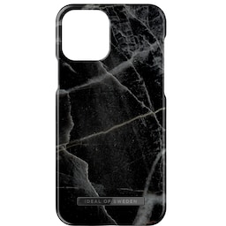 iDeal of Sweden Fashion Case til iPhone 13 Pro (Black Thunder Marble)