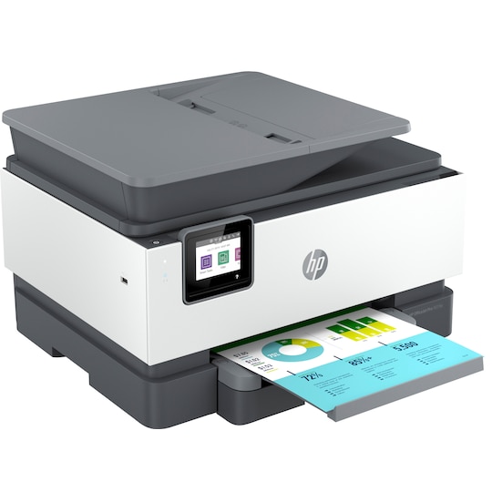 HP OfficeJet Pro 9019e AIO farve inkjet printer | Elgiganten