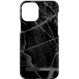 iDeal of Sweden cover til iPhone 13 mini (Black Thunder Marble)