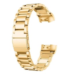 SKALO Link armbånd til Fitbit Charge 3/4 - Guld