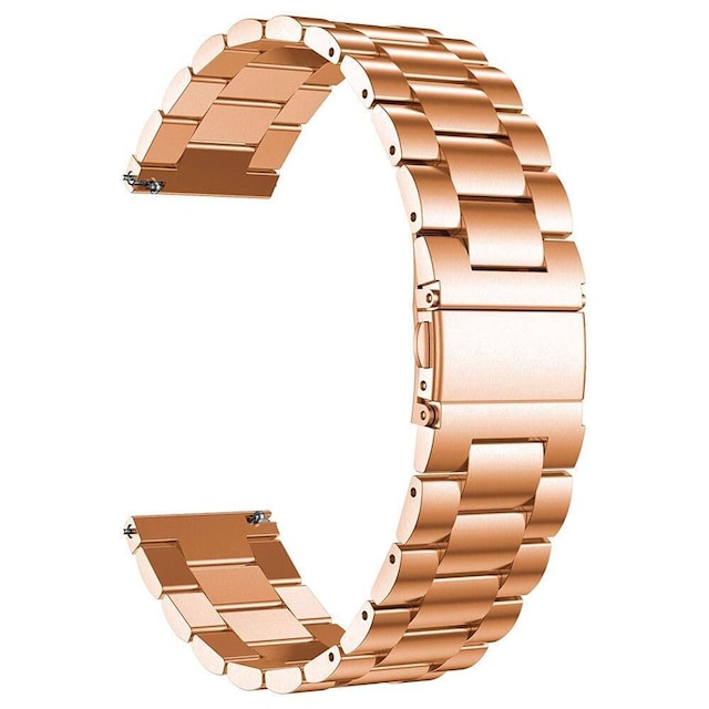 SKALO Link armbånd til Samsung Watch Active2 44mm - Rosa guld