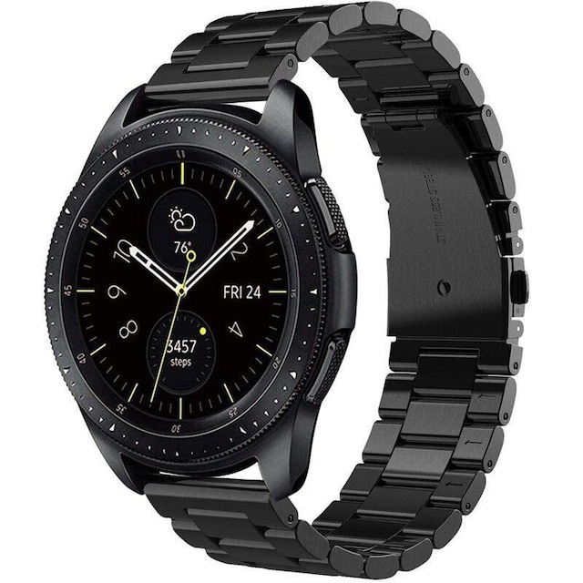 SKALO Link armbånd til Samsung Watch Active2 44mm - Sort