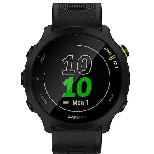 Garmin Forerunner 55 GPS sportswatch (sort) | Elgiganten