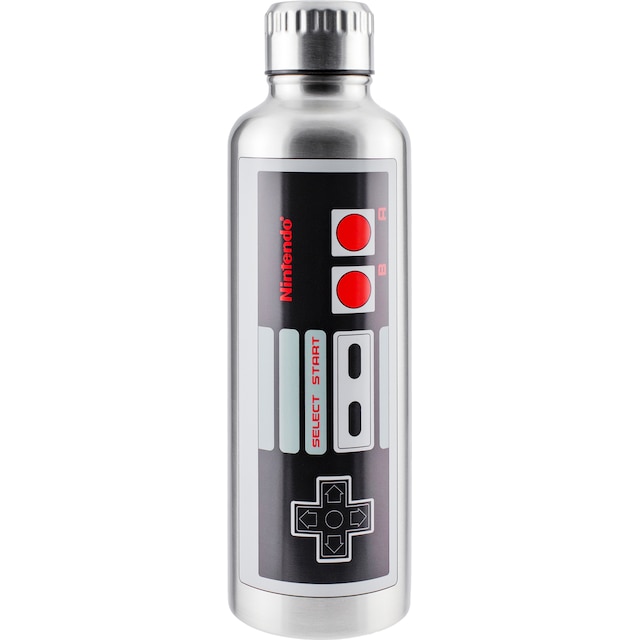 Play NES vandflaske i metal 500ml