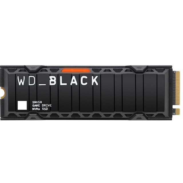 WD Black SN850 internt NVMe SSD (500 GB)