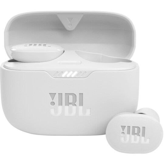 JBL Tune 130 true wireless in-ear høretelefoner (hvid) | Elgiganten