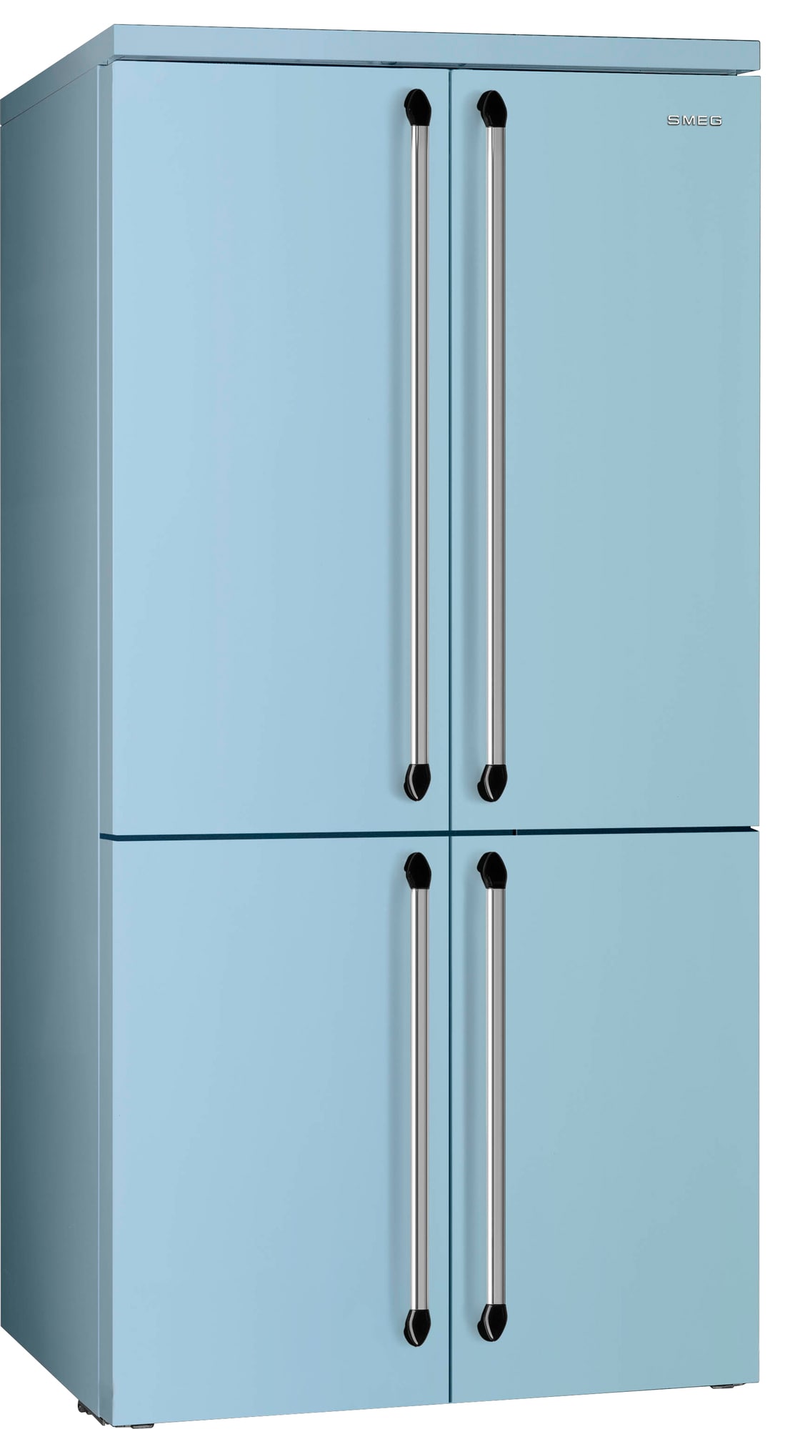 Smeg franskdørs-køleskab/fryser (pastel blue) - Spar 20-40% på - Sammenlign priser