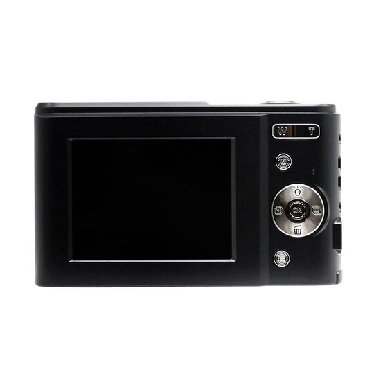Lille digitalkamera med 36 MP, HD 1080p og 16x zoom sort | Elgiganten