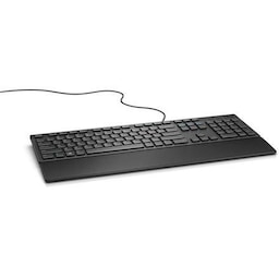 Dell KB216 Multimedia, Kablet, Tastaturlayout EN, Sort, US International, Numerisk tastatur, 503 g