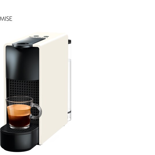 NESPRESSO® Essenza Mini-kaffemaskine fra Krups, Hvid | Elgiganten