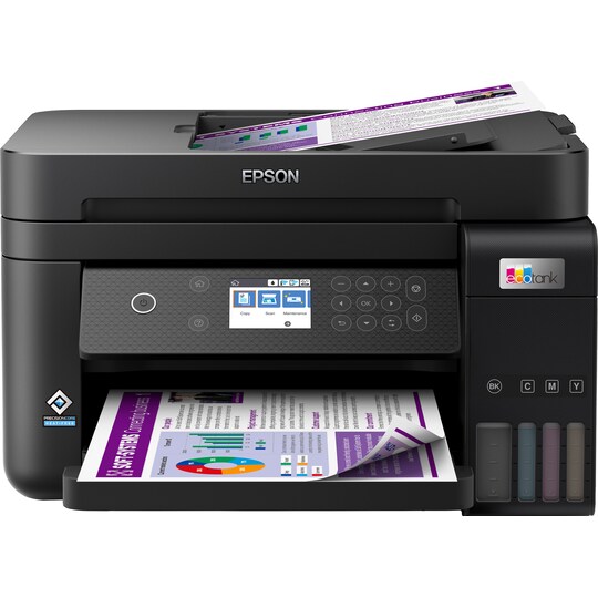 Epson EcoTank ET-3850 multifunktionel printer | Elgiganten