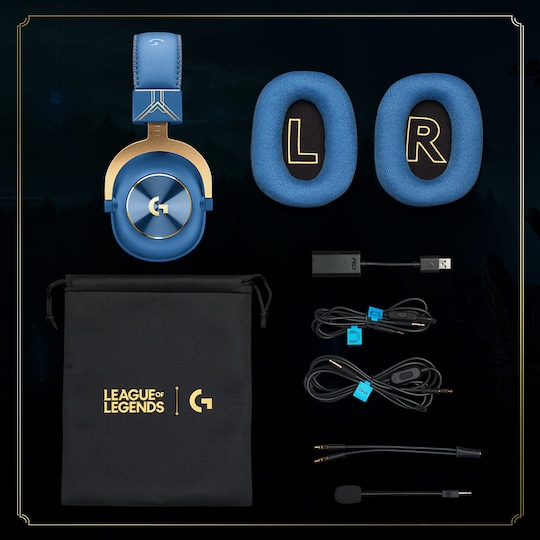 Logitech G PRO X League of Legends Edition gaming headset | Elgiganten