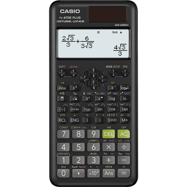 Casio FX-87DEPLUS-2 Teknisk videnskabelig computer 1 stk