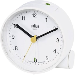 Braun 66004 Quarz Vækkeur Hvid Alarmtider 1