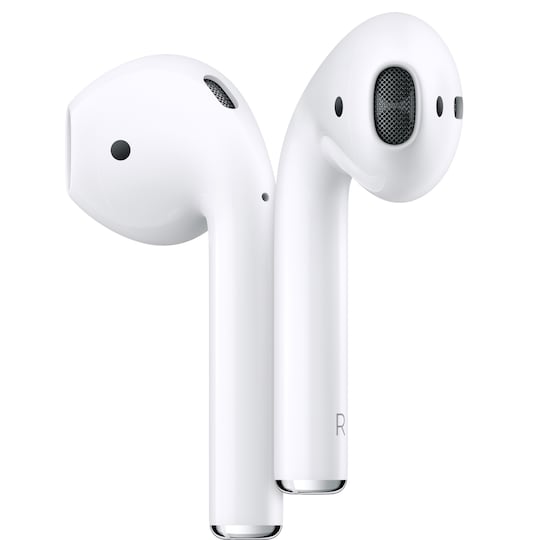 Apple AirPods (2019) trådløse hovedtelefoner med etui | Elgiganten